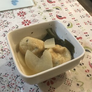 がんもどきと大根の煮物